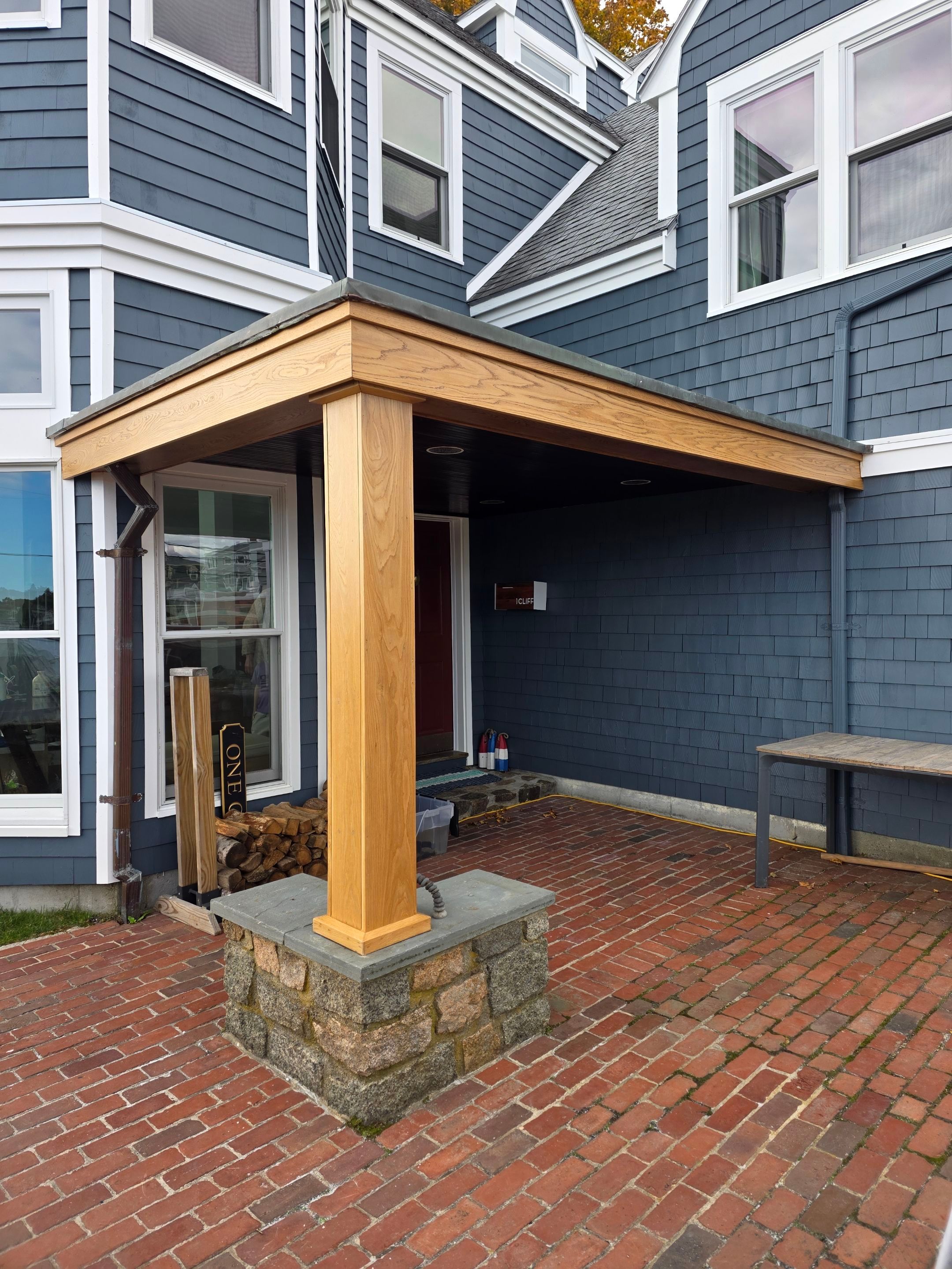 Completed work - White Oak Custom Carpentry Entrance Renovation